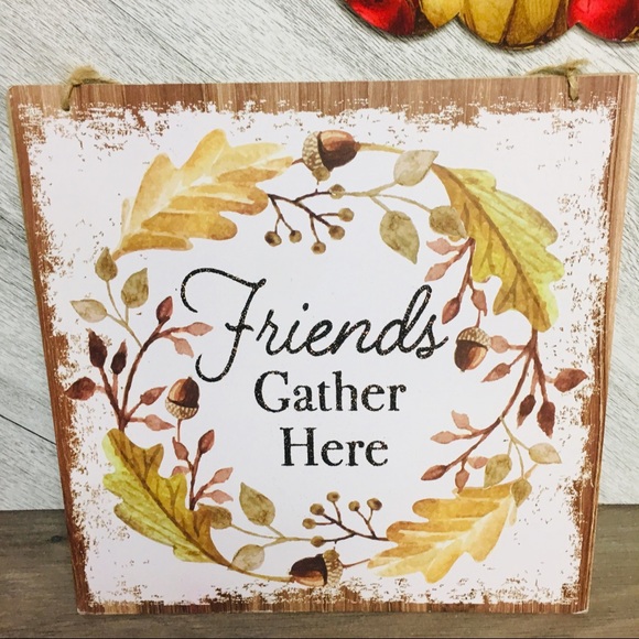6 Pc Fall/ Harvest/ Thanksgiving Decorative Signs - Picture 5 of 7